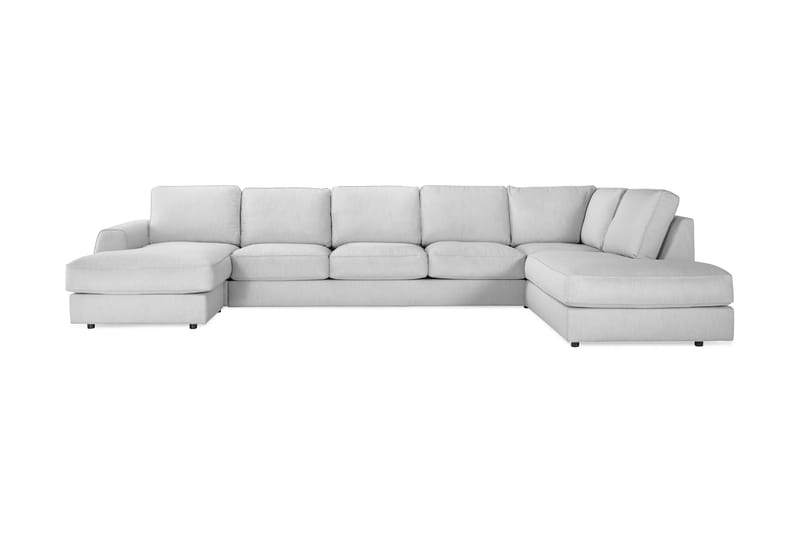 U-sofa Ontario med Divan Large Venstre - Lingrå - Møbler - Sofaer - U-sofa