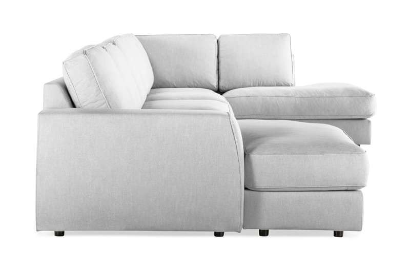 U-sofa Ontario med Divan Large Venstre - Lingrå - Møbler - Sofaer - U-sofa