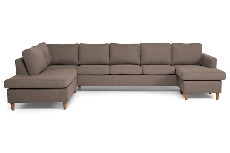 U-sofa Yen Large med Divan Høyre - Beige - Møbler - Sofaer - U-sofa