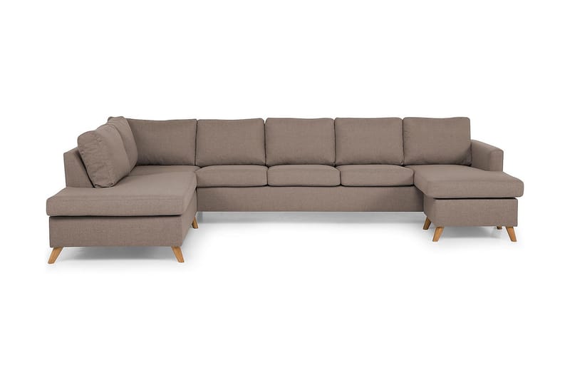 U-sofa Yen Large med Divan Høyre - Beige - Møbler - Sofaer - U-sofa