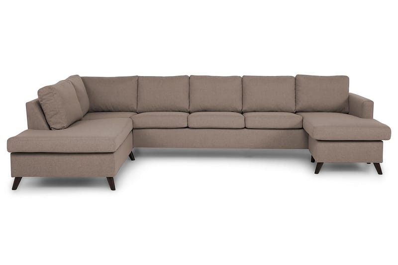 U-sofa Yen Large med Divan Høyre - Beige - Møbler - Sofaer - U-sofa