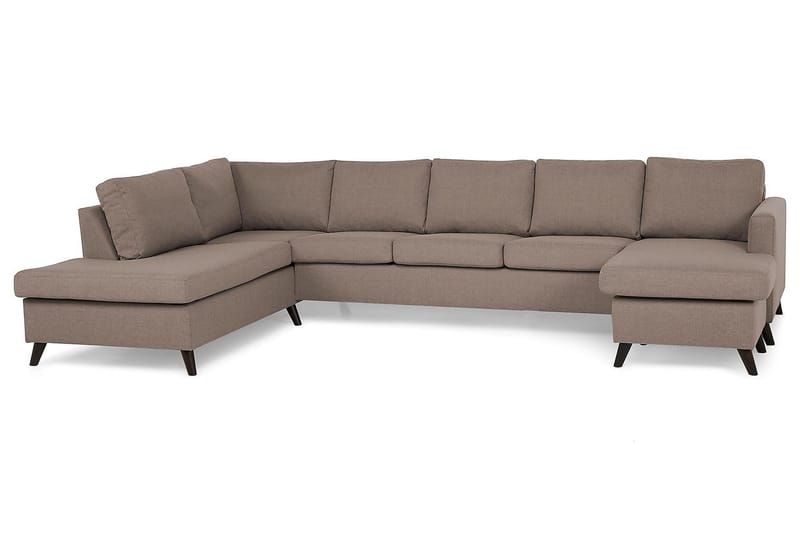 U-sofa Yen Large med Divan Høyre - Beige - Møbler - Sofaer - U-sofa