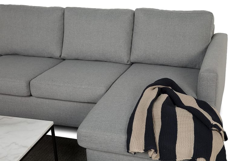 U-sofa Yen Large med Divan Høyre - Lysgrå - Møbler - Sofaer - U-sofa