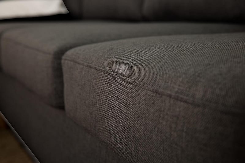 U-sofa Yen Large med Divan Høyre - Mørkgrå - Møbler - Sofaer - U-sofa