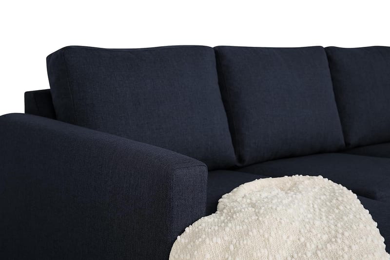 U-sofa Yen Large med Divan Venstre - Blå - Møbler - Sofaer - U-sofa