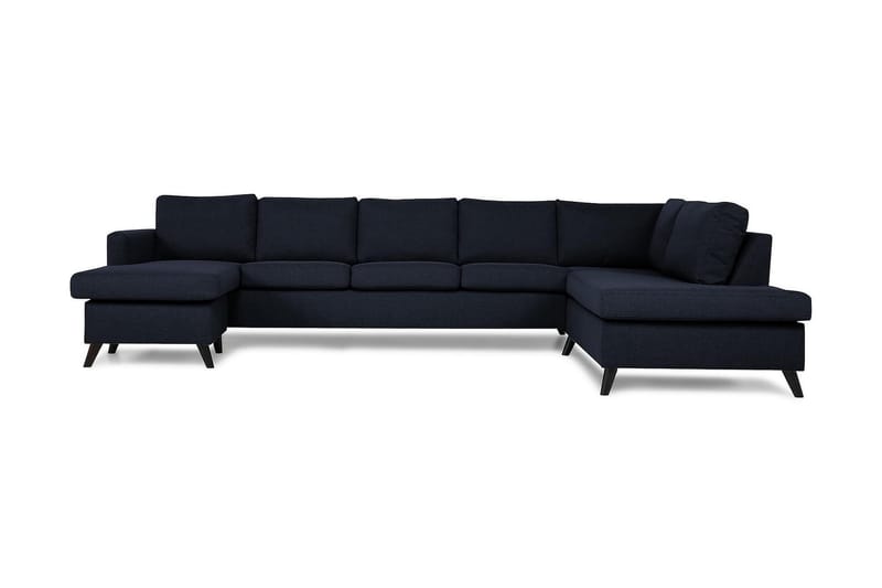 U-sofa Yen Large med Divan Venstre - Blå - Møbler - Sofaer - U-sofa