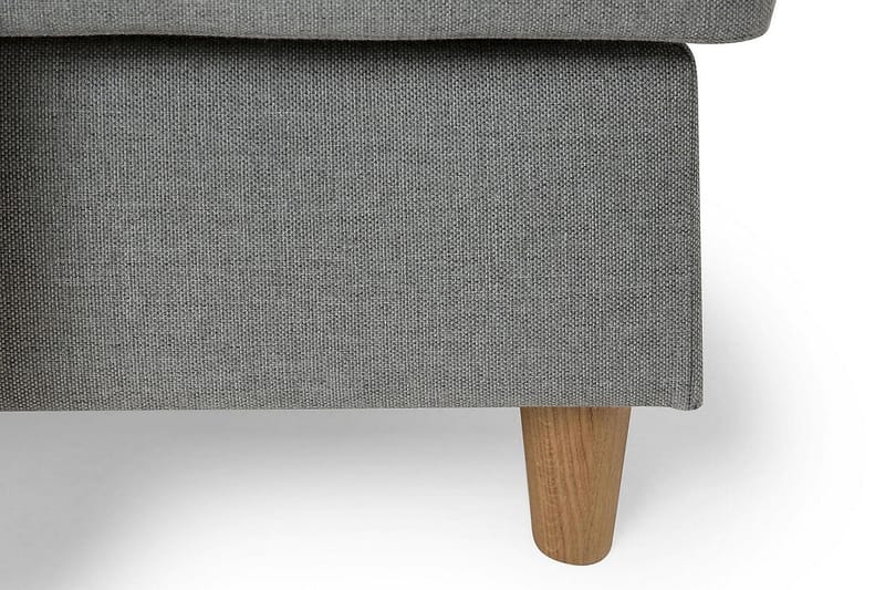 U-sofa Yen Large med Divan Venstre - Lysgrå - Møbler - Sofaer - U-sofa