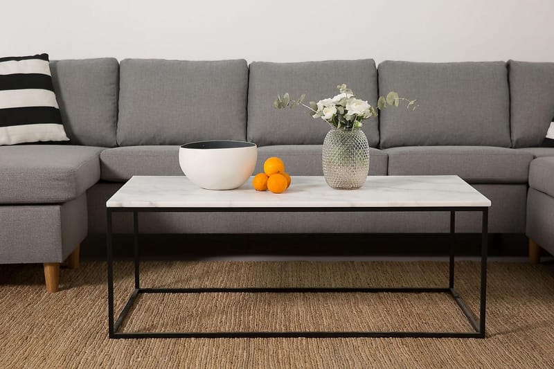 U-sofa Yen Large med Divan Venstre - Lysgrå - Møbler - Sofaer - U-sofa