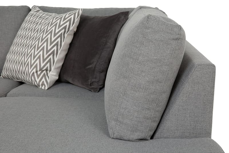 U-sofa Yen Large med Divan Venstre - Lysgrå - Møbler - Sofaer - U-sofa