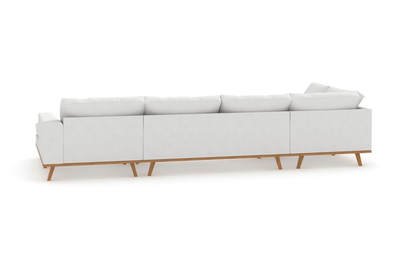 U-Soffa Haga - Hvit/Eik - Møbler - Sofaer - U-sofa