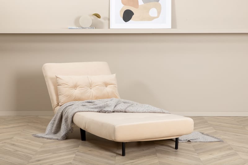 Vicky Sovesofa - Beige - Møbler - Sofaer - Fløyelssofaer