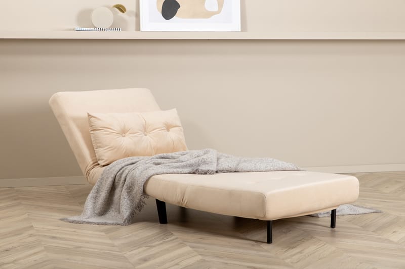 Vicky Sovesofa - Beige - Møbler - Sofaer - Fløyelssofaer