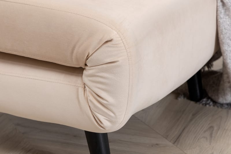 Vicky Sovesofa - Beige - Møbler - Sofaer - Fløyelssofaer