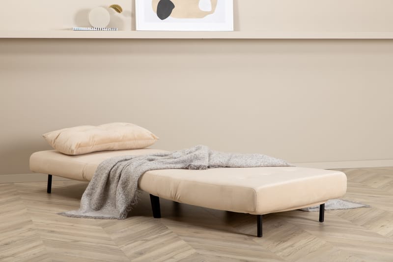 Vicky Sovesofa - Beige - Møbler - Sofaer - Fløyelssofaer