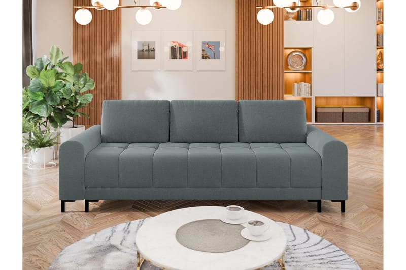 Vilshult Sofa 3-seter - Grå - Møbler - Sofaer - 3 seter sofa