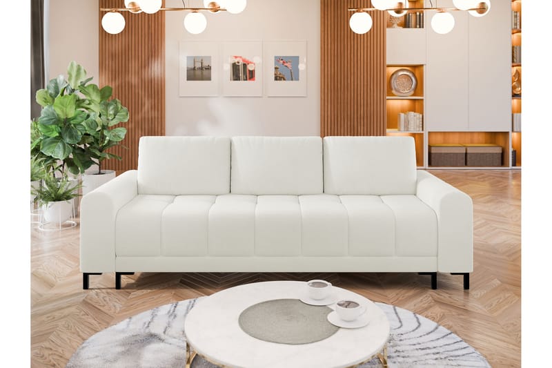 Vilshult Sofa 3-seter - Hvit - Møbler - Sofaer - 3 seter sofa