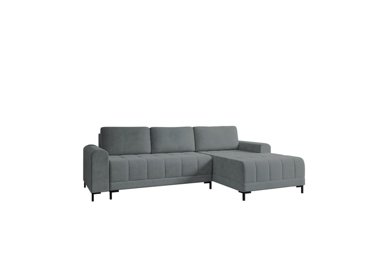 Vilshult Sofa med Divan 3-seter - Grå - Møbler - Sofaer - Sofaer med sjeselong - 3 seters sofa med divan