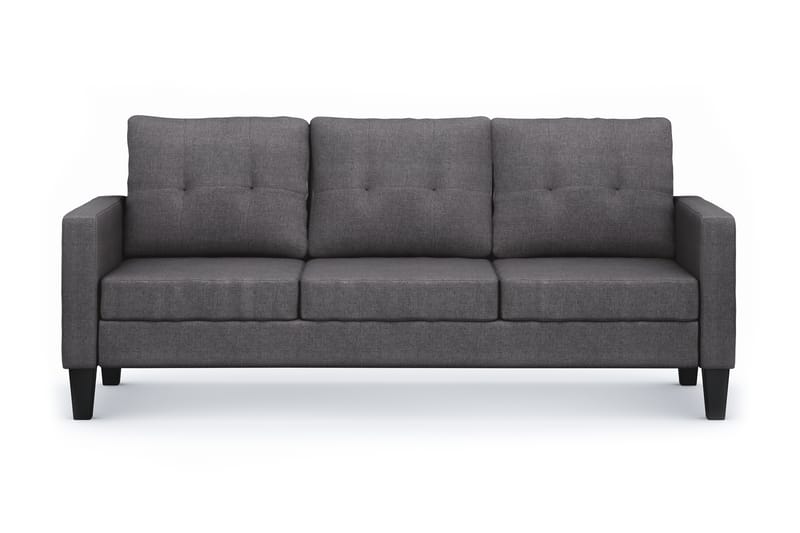 Vislanda 3-seters Sofa - Grå - Møbler - Sofaer - 3 seter sofa