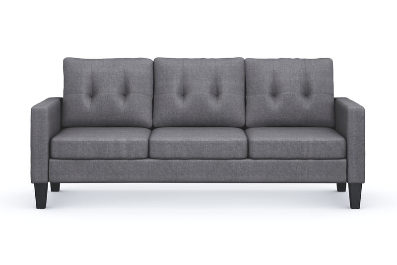 Vislanda 3-seters Sofa - Grå - Møbler - Sofaer - 3 seter sofa