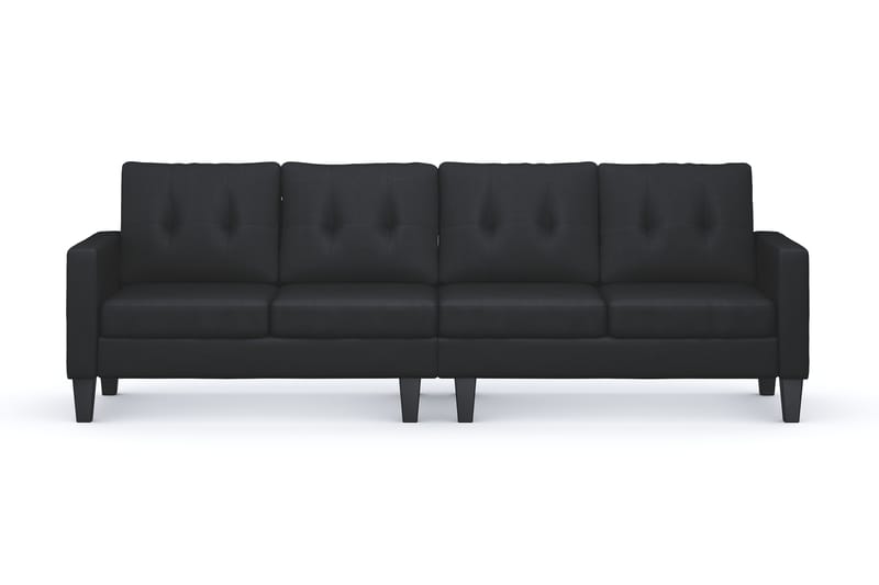 Vislanda 4-seters Sofa - Svart - Møbler - Sofaer - 4 seter sofa