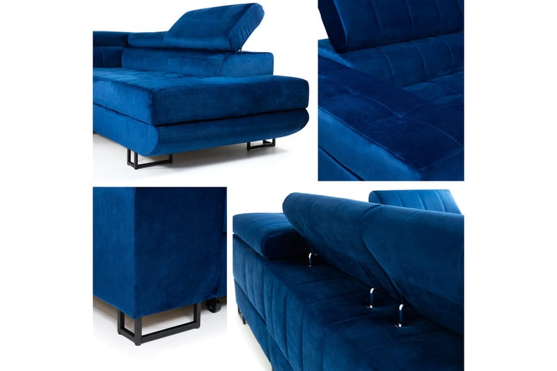 Warwick Sofa med Sjeselong 3-seter - Grønn - Møbler - Sofaer - Sofaer med sjeselong - 3 seters sofa med divan