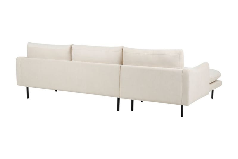 Woodal Hjørnesofa 4-seter - Beige/Svart - Møbler - Sofaer - Hjørnesofaer