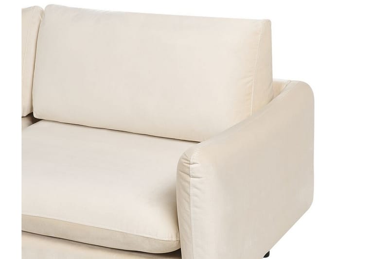 Woodal Hjørnesofa 4-seter - Beige/Svart - Møbler - Sofaer - Hjørnesofaer