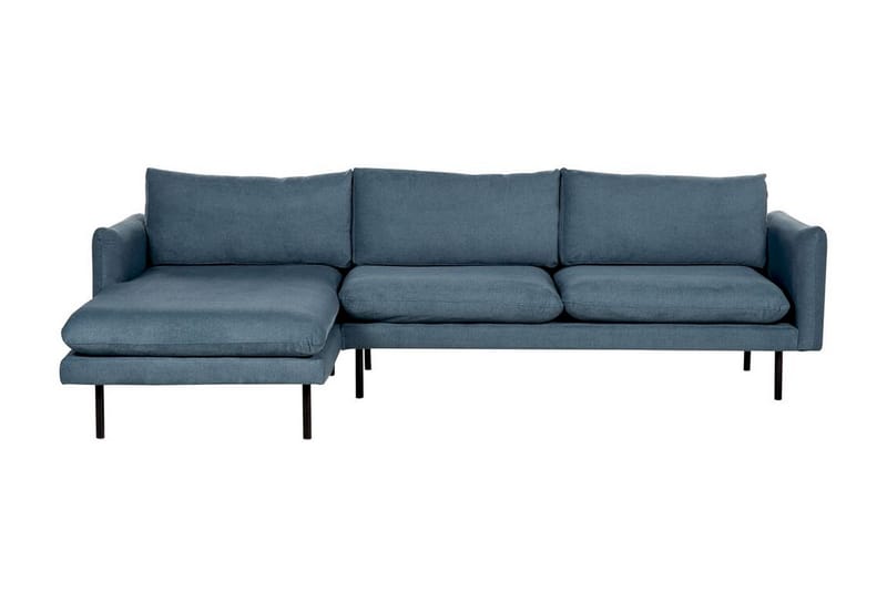 Woodal Hjørnesofa 4-seter - Blå/Svart - Møbler - Sofaer - Hjørnesofaer