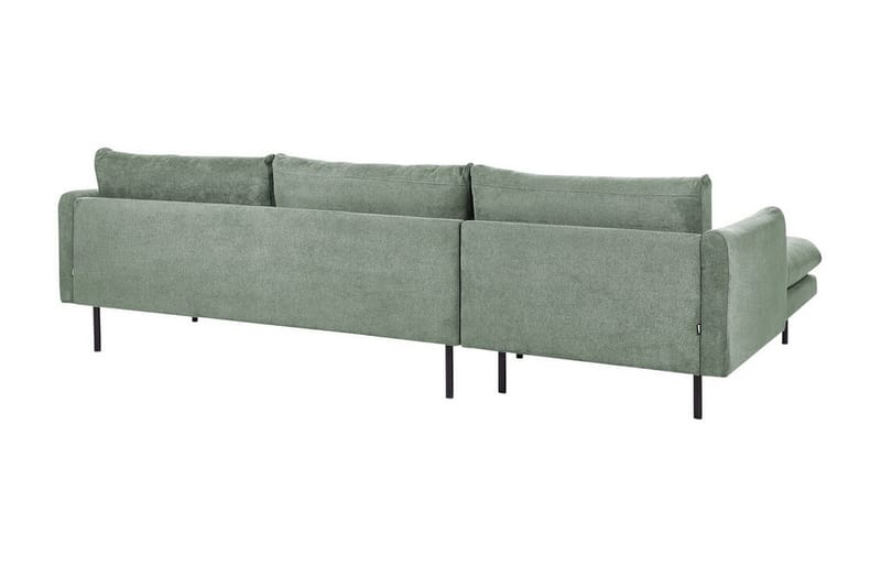 Woodal Hjørnesofa 4-seter - Grønn/Svart - Møbler - Sofaer - Hjørnesofaer