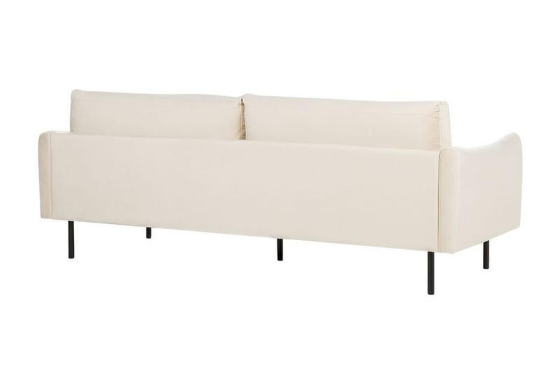 Woodal Sofa 3-seter - Beige/Svart - Møbler - Sofaer - 3 seter sofa