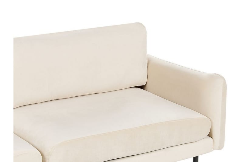 Woodal Sofa 3-seter - Beige/Svart - Møbler - Sofaer - 3 seter sofa