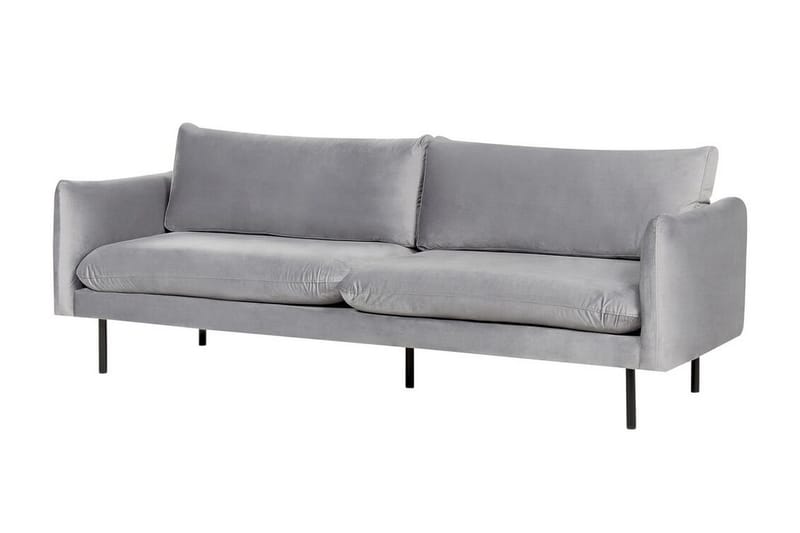 Woodal Sofa 3-seter - Grå/Svart - Møbler - Sofaer - 3 seter sofa