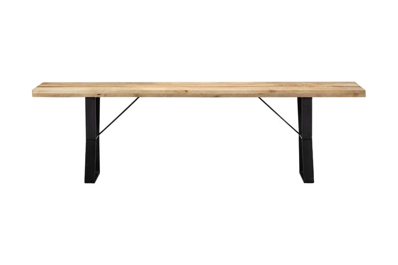 Benk 160 cm heltre mango - Brun - Møbler - Stoler - Benk