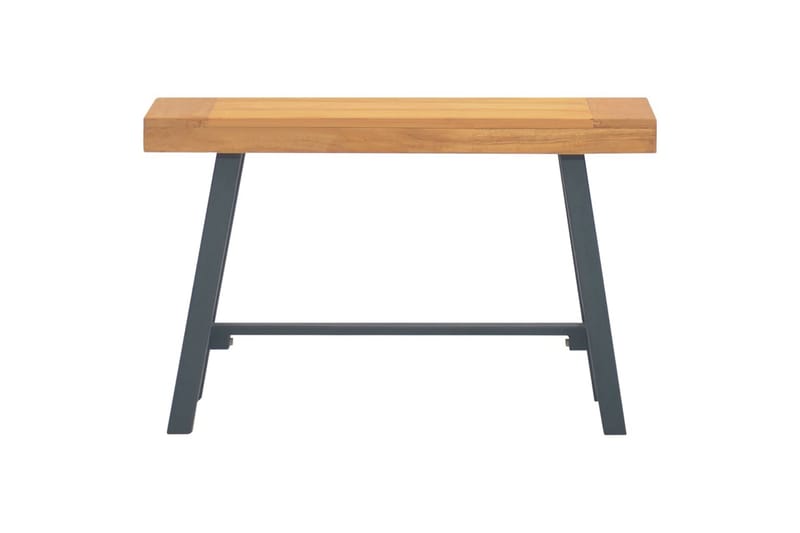 Benk 80 cm heltre teak - Brun - Møbler - Stoler - Benk