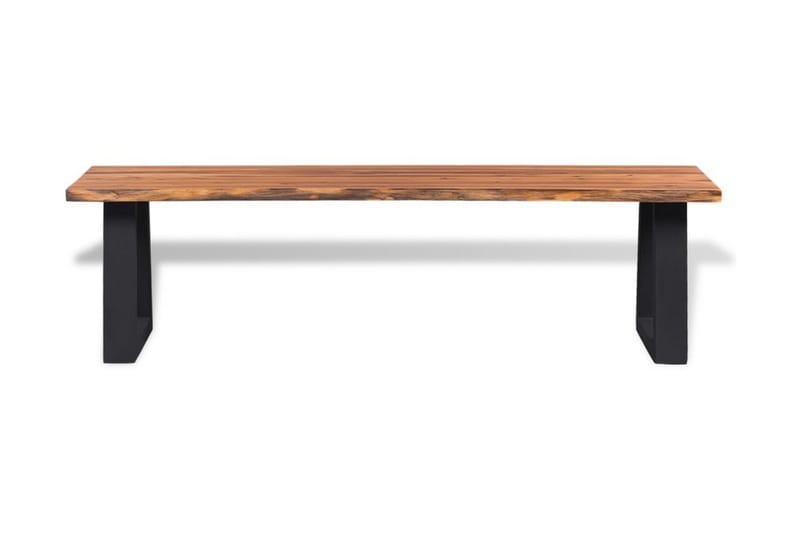 Benk heltre akasie 145 cm - Brun - Møbler - Stoler - Benk