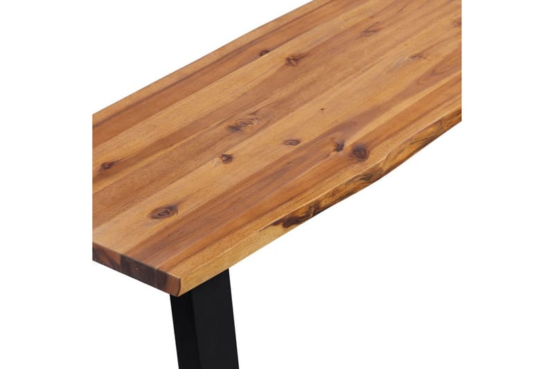 Benk heltre akasie 145 cm - Brun - Møbler - Stoler - Benk