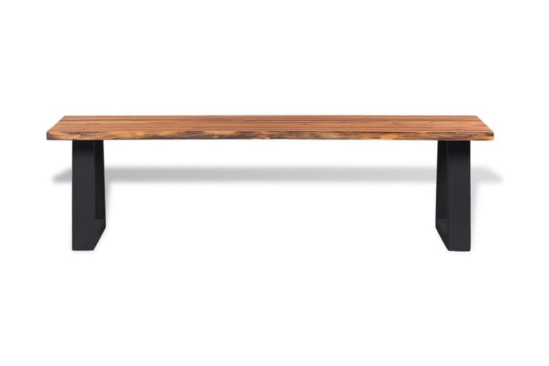 Benk heltre akasie 160 cm - Brun - Møbler - Stoler - Benk