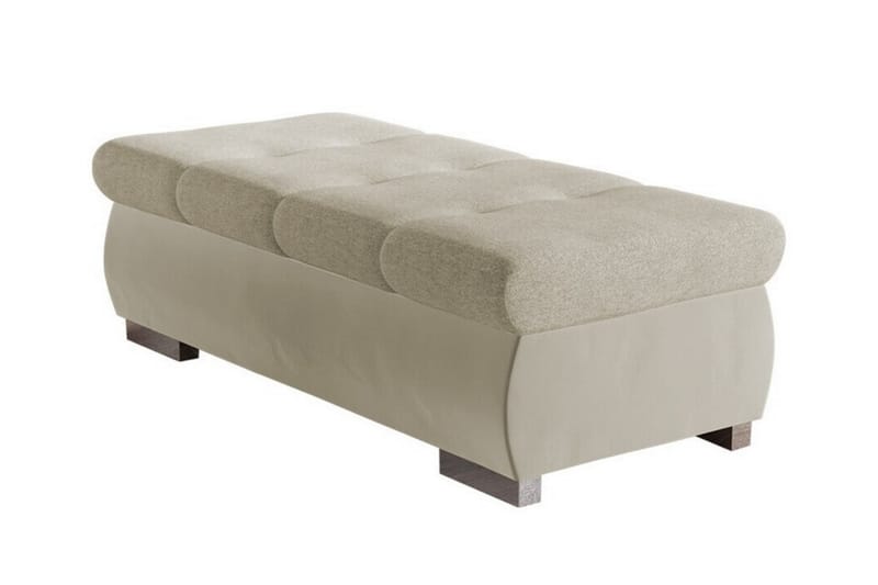 Fotpall Cerys 60 cm - Beige - Møbler - Stoler - Krakk - Fotskammel