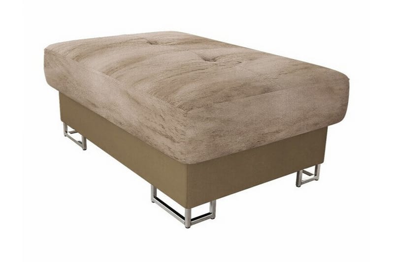 Fotpall Reginia 67 cm - Beige - Møbler - Stoler - Krakk - Fotskammel