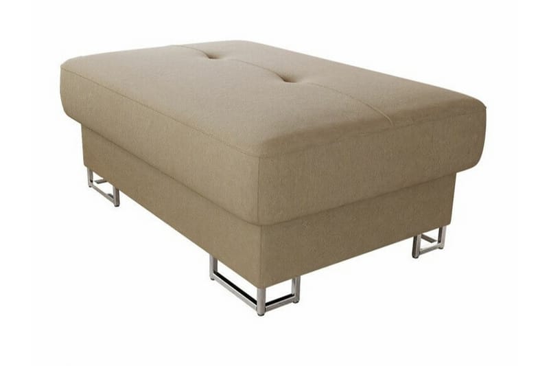 Fotpall Reginia 67 cm - Beige - Møbler - Stoler - Krakk - Fotskammel