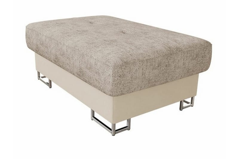 Fotpall Reginia 67 cm - Beige - Møbler - Stoler - Krakk - Fotskammel