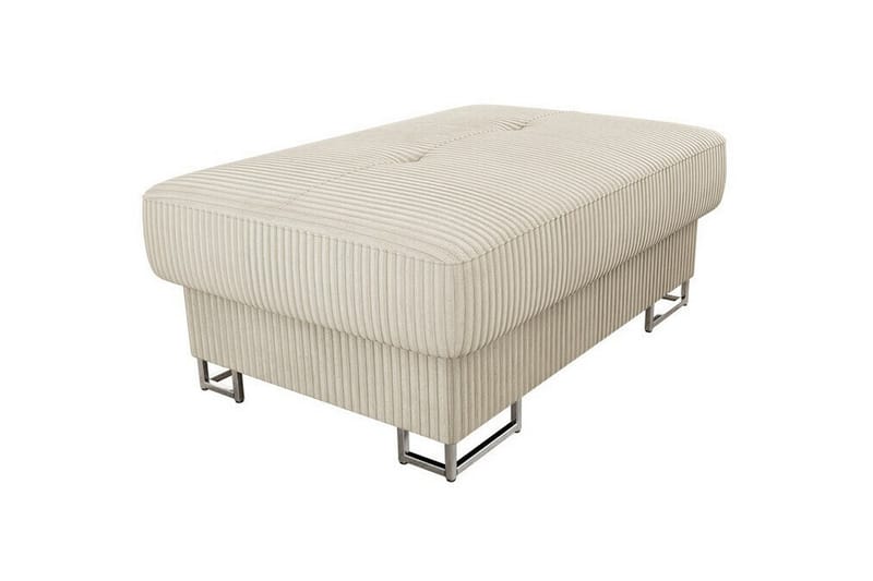 Fotpall Reginia 67 cm - Beige - Møbler - Stoler - Krakk - Fotskammel