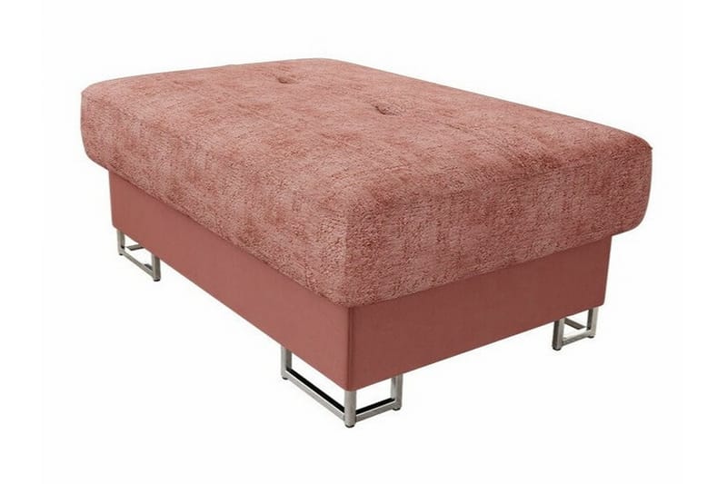 Fotpall Reginia 67 cm - Rosa - Møbler - Stoler - Krakk - Fotskammel