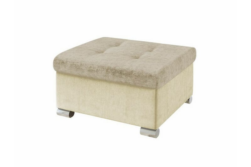 Fotpall Trefor 68 cm - Beige - Møbler - Stoler - Krakk - Fotskammel