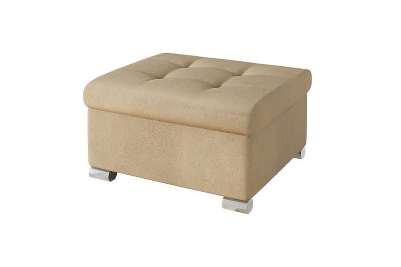 Fotpall Trefor 68 cm - Beige - Møbler - Stoler - Krakk - Fotskammel