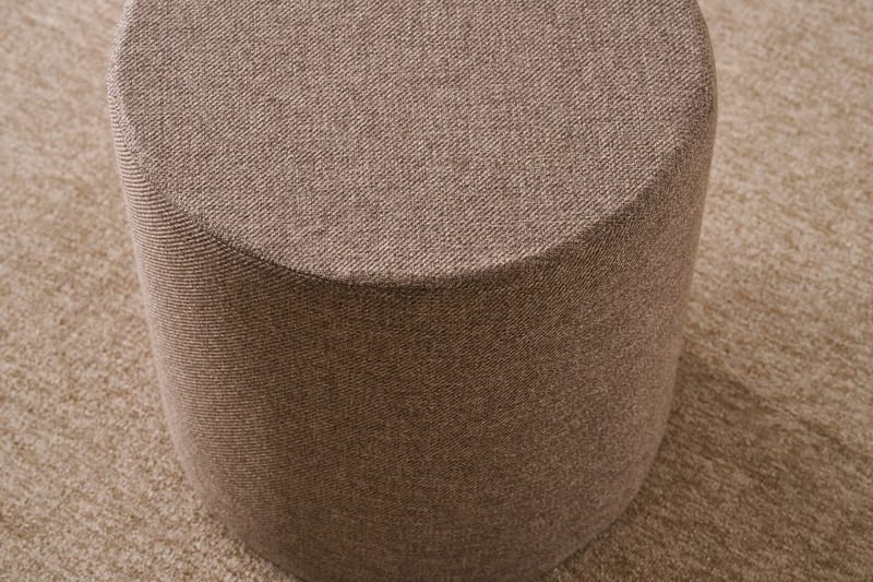 Glendon Sittepuff 40 cm - Brun - Møbler - Stoler - Krakk - Puff