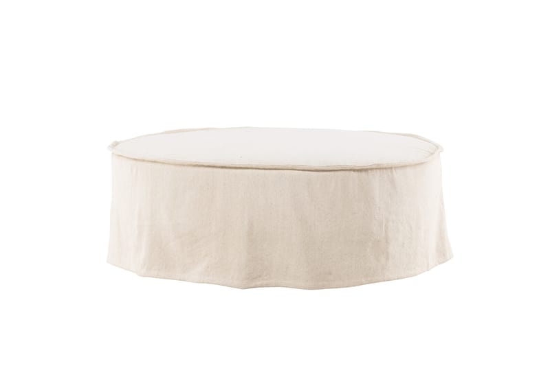 Lindö Puff 101 cm Rund - Beige - Møbler - Stoler - Krakk - Puff