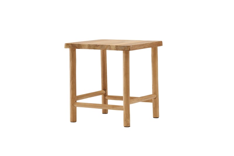 Noster Sittekrakk 42x42 cm - Hvit - Møbler - Stoler - Krakk