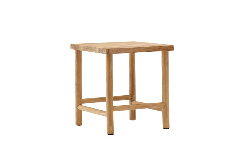 Noster Sittekrakk 42x42 cm - Hvit - Møbler - Stoler - Krakk