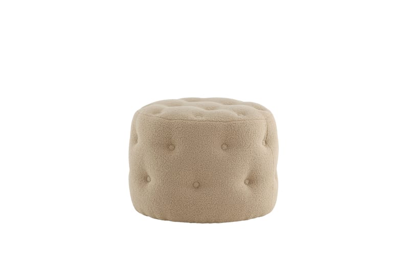 Benjamin Sittepuff - Beige - Møbler - Stoler - Krakk - Puff